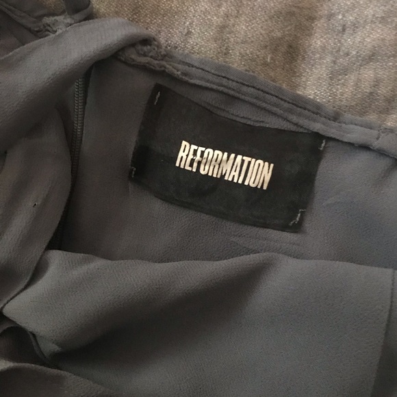 Reformation Bridesmaid dress in stone - Picture 4 of 5